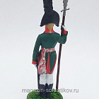 Обер-офицер Орловского мушкетерского полка 1804-08 гг., 54 мм, Soldanir (QF0522) (QF0522)