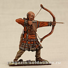 Миниатюра в росписи Воин хана Кучума, 1:32 (МС0353.10.06.54) (МС0353.10.06.54)