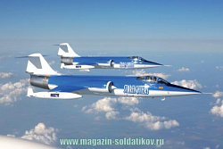 Сборная модель из пластика ИТ Самолет F-104 Starfighter steam (1/72) Italeri (1344) (1344)