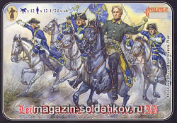 Солдатики из пластика Спутники Карла XII (1/72) Strelets (044) (044)