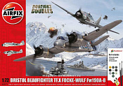 Сборная модель из пластика А Самолет Bristol Beaufighter Mk.X Focke-Wulf (1:72) Airfix - фото