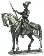 Миниатюра из металла 091. Европейский конный стрелок, XV в. EK Castings - фото