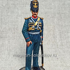 Миниатюра из олова Обер-офицер Нижегородского драгунского полка, Кавказ 1850,54 мм, Студия Большой полк (ИЛ2399.12.02.54) (ИЛ2399.12.02.54)