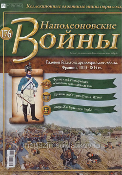 №176 Журнал - Рядовой батальона артиллерийского обоза. Франция, 1813-1814 гг. (Ж-НапВ176) (Ж-НапВ176 )