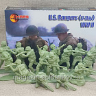 Солдатики из пластика US Raingers D-Day 1/32, Mars (32036) (32036)