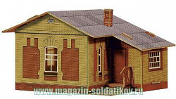 Сборная модель из картона «Путевая сторожка». (Эпоха III). . 1/87 Умбум (297) (297)