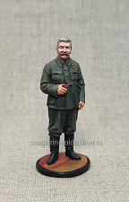 Миниатюра из олова Верховный главнокомандующий, 54 мм, Студия Большой полк - фото