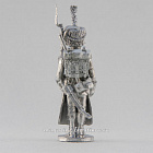 Сборная миниатюра из металла Сапер легкой пехоты, стоящий, Франция, 28 мм, Аванпост