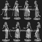 Сборная фигура из смолы Миры Фэнтези: Египетская богиня Сехмет, 75 мм Chronos Miniatures