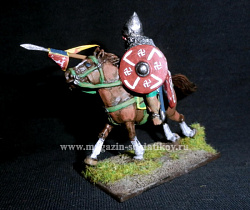 Дружинник с копьем, 28 мм Varang Miniatures (MD-04) (MD-04)