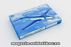 Сборная модель из пластика Самолёт Supermarin attacker F.1 1:48 Трумпетер