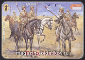 Солдатики из пластика Британские уланы 1898-1902 (1/72) Strelets - фото