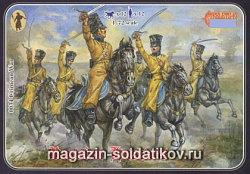 Солдатики из пластика Русские гусары. Крымская война (1/72) Strelets (034) (034)