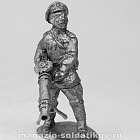 Сборная фигура из металла Офицер с пулеметом Льюиса, 1918-1922 гг. 28 мм, Figures from Leon