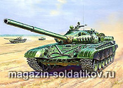 Сборная модель из пластика Танк Т-72А (1/35) Звезда - фото