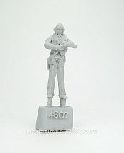 Сборная фигура из смолы Британский пилот №2, 1:48, ArmyZone Miniatures - фото