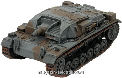 Сборная модель из пластика StuG IIIA (15мм) Flames of War (GE120) (GE120)