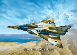 Сборная модель из пластика ИТ Самолет C-7 Kfir (1/72) Italeri (0163) (0163)
