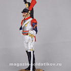Миниатюра в росписи Кирасир 3-го кирасирского полка. Франция, 1812 г., 1:32, Сибирский партизан (СП098) (СП098)