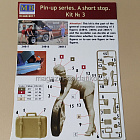 24017 Pin-up series. A short stop. Kit No. 3 Master Box 1/24 (445-313) (445-313)