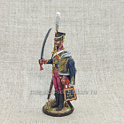 Миниатюра из олова Русский гусар 1812 г., 54 мм, Студия Большой полк (ИЛ1696.12.02.54) (ИЛ1696.12.02.54)