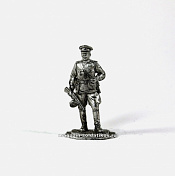 Миниатюра из олова 039 РТ Старший лейтенант РККА, 54 мм, Ратник - фото