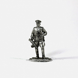 Миниатюра из олова 039 РТ Старший лейтенант РККА, 54 мм, Ратник