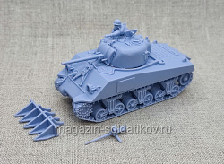 Средний танк M4, «Шерман» 1/56 3Д Корнукопия (552-035) (552-035)