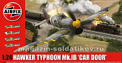 Сборная модель из пластика А Самолет Hawker Typhoon MklB (1:24) Airfix - фото