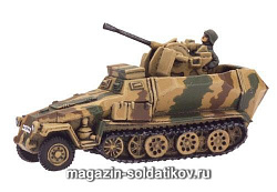 Сборная модель из пластика Sd Kfz 251/17C (2cm) (15мм) Flames of War
