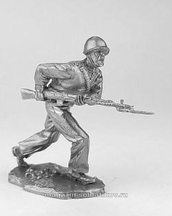 Миниатюра из олова Краснофлотец РККФ 1940-43 гг ., 54 мм, Солдатики Публия