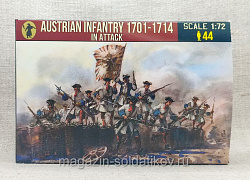 Austrian Infantry in Attack (1/72) Strelets (261) (261)