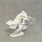 Сборная миниатюра из смолы Индейский воин в рукопашной 1/24 Alex-Moscow (AM232) (AM232)