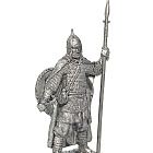 Миниатюра из олова 357. Пеший ратник. Русь XI-XV вв, 54 мм, EK Castings (357-К) (357-К)