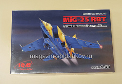 Сборная модель из пластика 48901 Mig-25 RBT ICM 1/48 (583-008) (583-008)