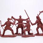 Лесные индейцы, XVIII в. набор из 6 фигур, Солдатики "Урфина Джюса"