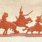 Князь Асыка и его люди (6 шт., пластик, терракот), 54 мм, Воины и битвы