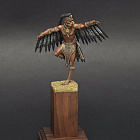 Сборная миниатюра из смолы Танцор. Миссисипская культура 1200-1500 гг, 75 мм, Altores studio,