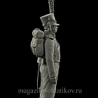 Сборная миниатюра из смолы Рядовой морского батальона, Франция 1812 г. 75 мм, HIMINI (HI-75-036) (HI-75-036)