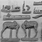 Сборная миниатюра из смолы 7-й кавалерийский полк (Уланы «Ла Манча»), Испания 1811-13 гг. , 54 мм, Chronos miniatures (CHM-54370) (CHM-54370)