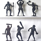 Солдатик из пластика 602-243 Пещерные люди Н 6 шт ДЗИ 15 см (цвет варьируется) (602-243 Н 6 шт) (602-243 Н 6 шт)