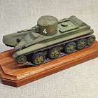 Подставка из сапеле 75х180 мм, Магазин Солдатики (S042) (S042)