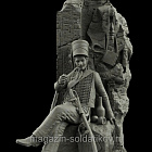 Сборная миниатюра из смолы Expédition d'Égypte”, 75 mm (1:24) Medieval Forge Miniatures (C-75-136) (C-75-136)