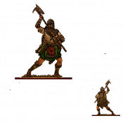 Волшебная фанера Горцы: Арано Бариндано (дерево), Воины и битвы - фото