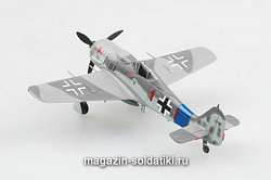 Масштабная модель в сборе и окраске Самолёт Fw190A-8 5./JG300, Германия, 1944г. (1:72) Easy Model