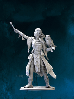 Сборная миниатюра из смолы Young Sorceress, First Legion (FL6044) (FL6044)