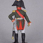 Миниатюра в росписи Генерал Д.С.Дохтуров. Россия, 1812 г., 1:32, Сибирский партизан (СП082) (СП082)