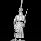 Сборная миниатюра из металла Русский гренадер в шинели, 1812 г, 54 мм, Chronos miniatures (CHM-54155(M)) (CHM-54155(M))