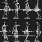 Индийская женщина-телохранитель, 4-2 века до н.э., Chronos Miniatures