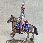 Миниатюра из олова Офицер гвардейских польских улан, Франция, 54 мм, Студия Большой полк (ИЛ2383.12.03.54) (ИЛ2383.12.03.54)